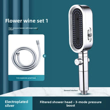 Pressurized Shower Head Set with Filter