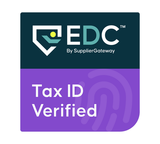 SupplierGateway EDC: Tax ID verified